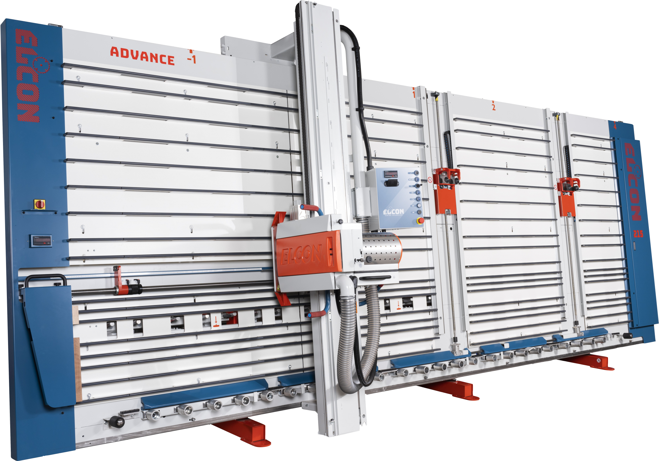 Elcon Advance wall saw with dual clamp system