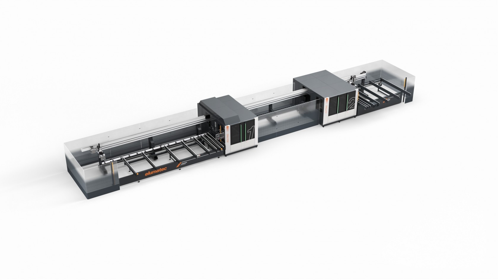 Elumatec SBZ 625 13 automated machining and cutting line