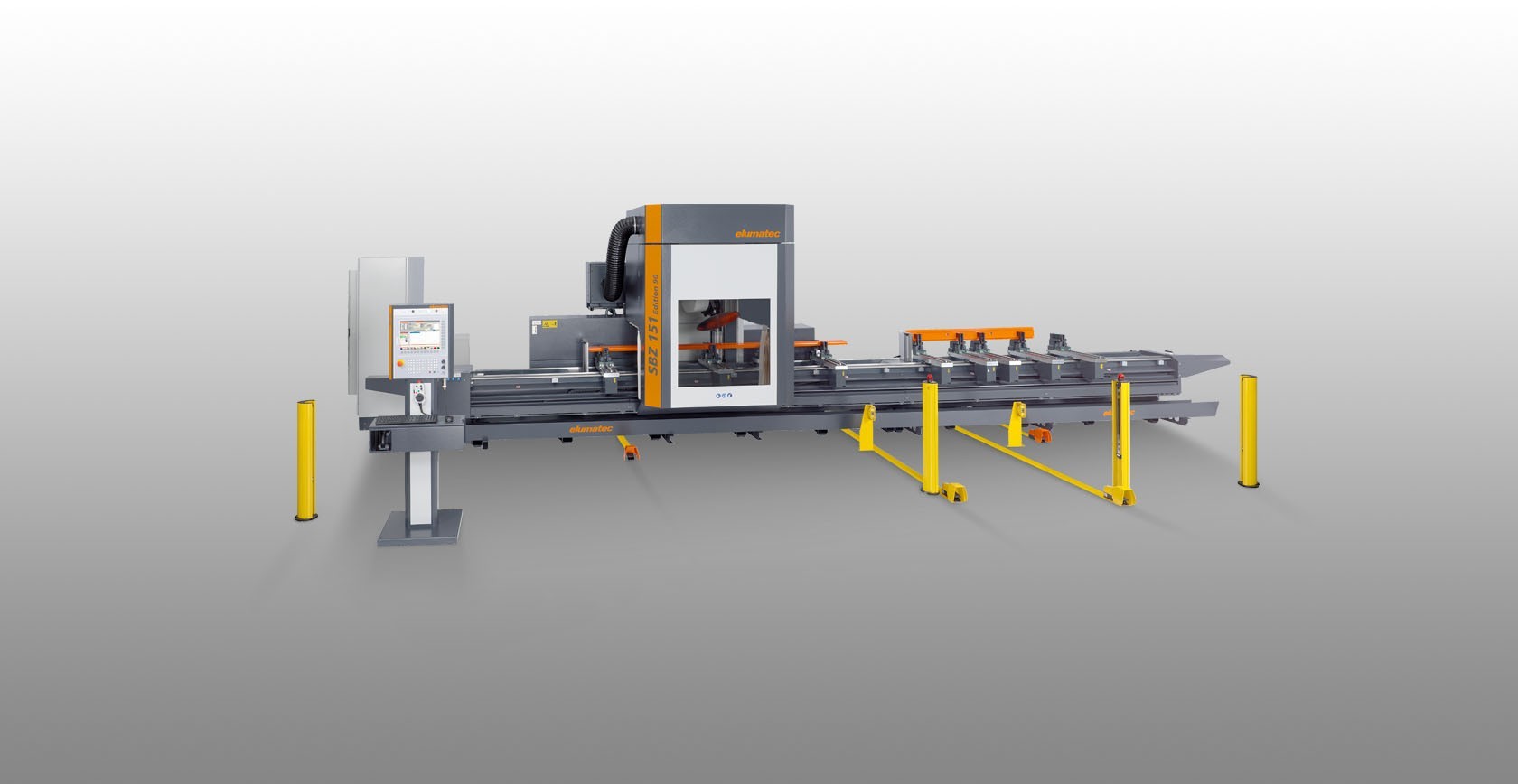 Elumatec SBZ 151 heavy duty CNC profile machining centre