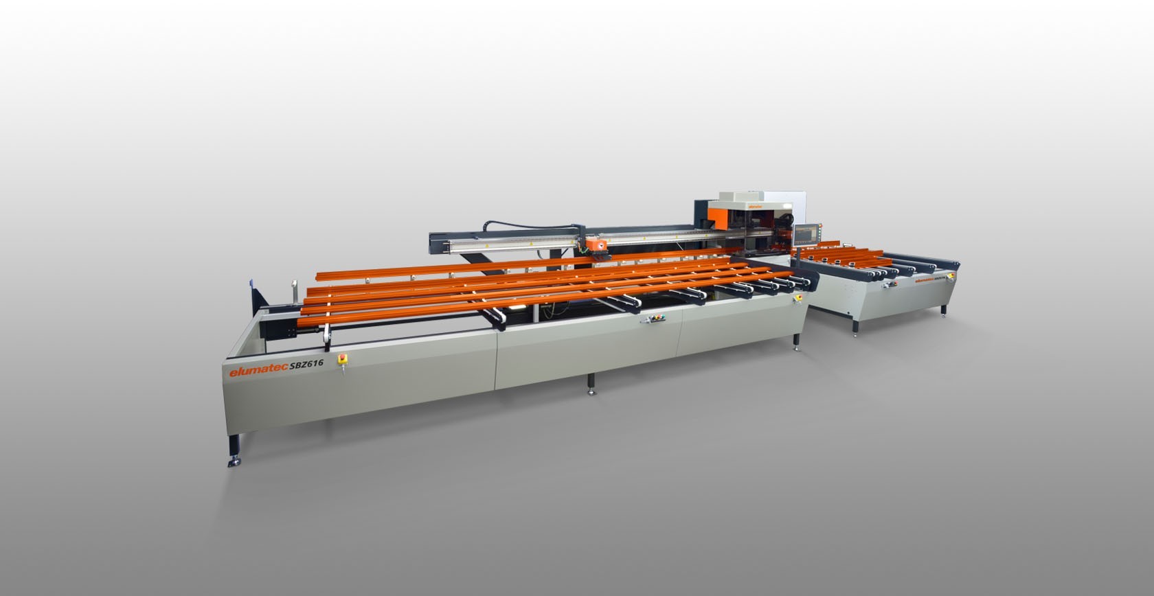 Elumatec SBZ 616 02 automated cut to length centre