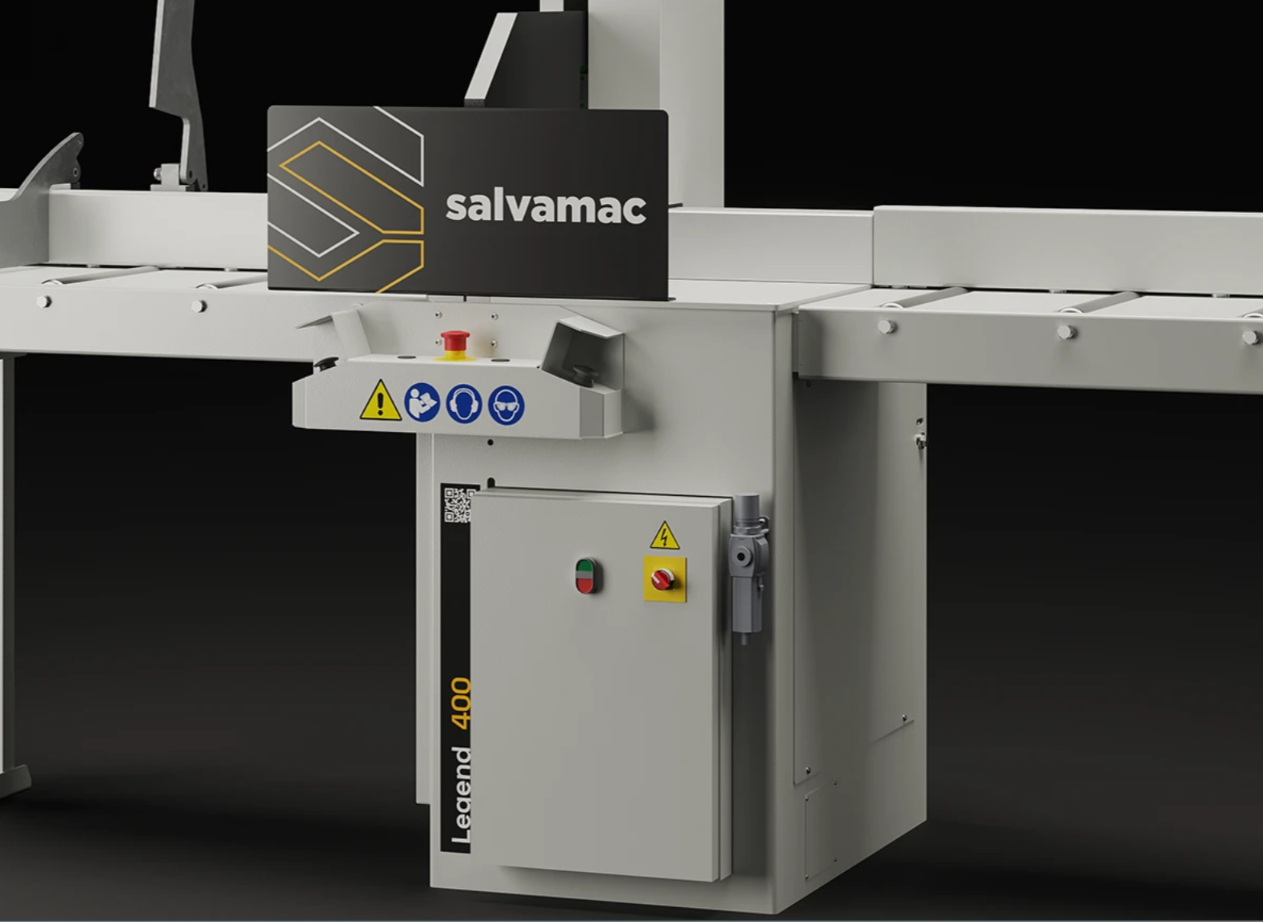 Salvamac Legend 400 semi-automatic docking saw with 400 mm blade