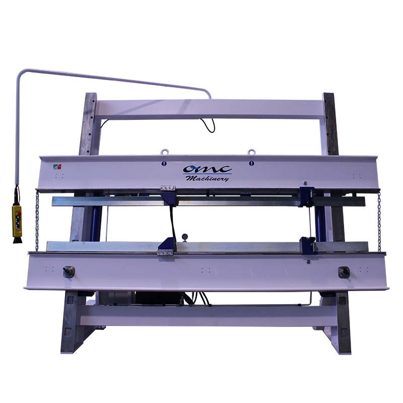 Industrial frame press for windows, doors and laminated timber beams
